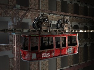 Tramway - 3ds Max & V-ray